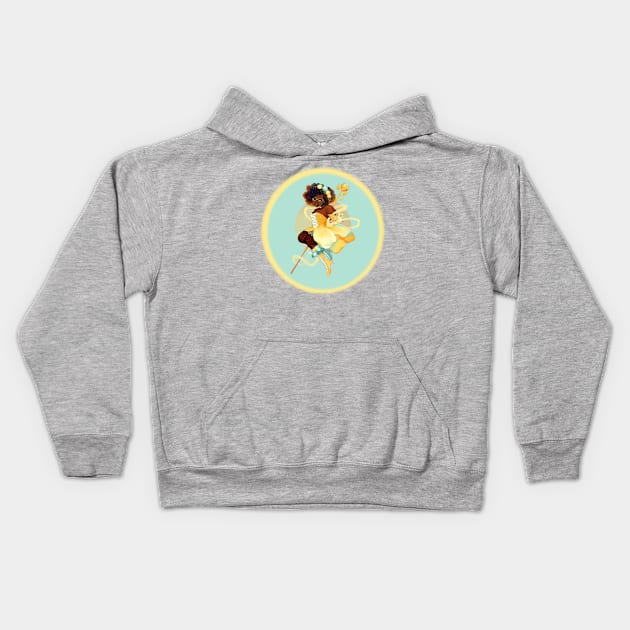 Soft Warrior Kids Hoodie by TaLynn Kel's Favorite Things